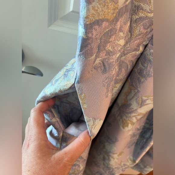 Vince Camuto Lavender Floral Midi Dress NWT - Picture 6 of 16